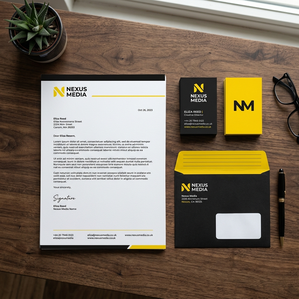 HAKKA Stationery Mockup